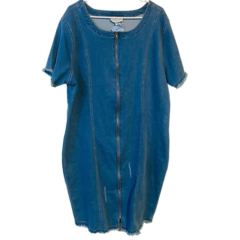 Eighty eight premium denim dress full zip